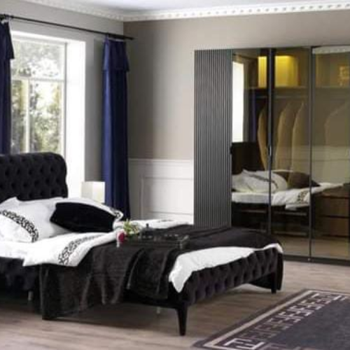 Fabricated cushion bed with beautiful Coulor