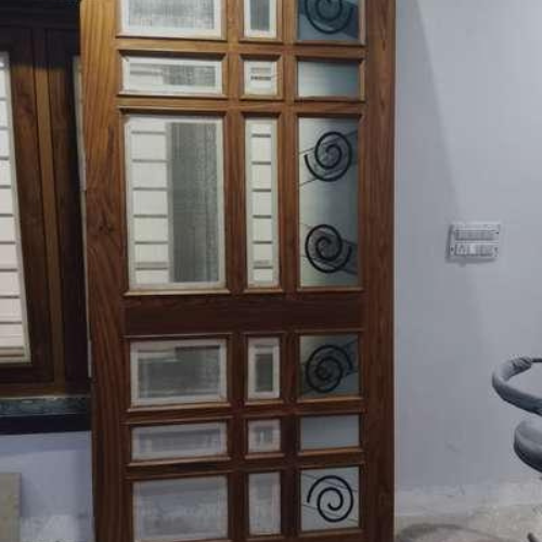 Solid Glass Door