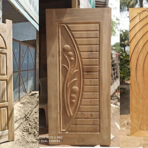 Solid Flora Door