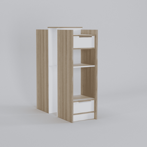 Dual Sides Storage Shelves