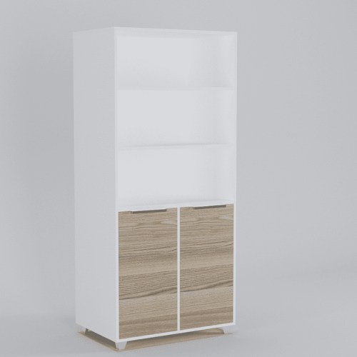 Full height storage cabinet