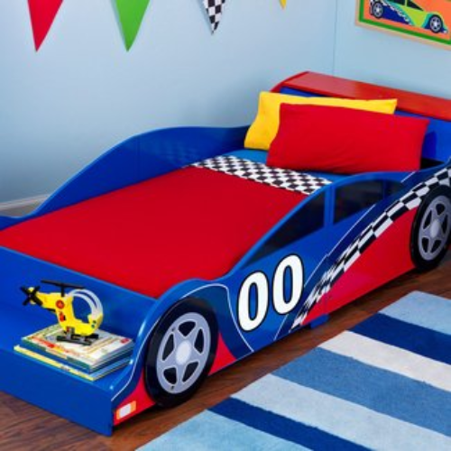 Race Car Toddler Bed For Boys & Girls